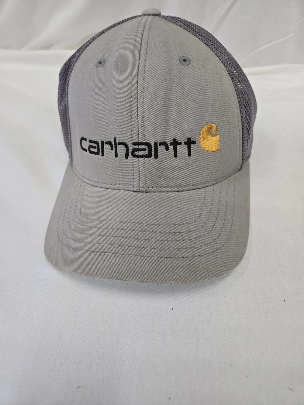 Carhartt Gray Mesh Back Logo Cap